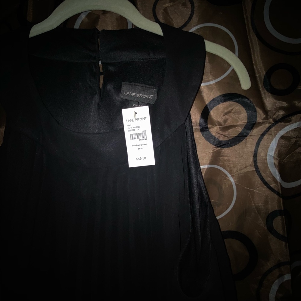 Plus size all black top